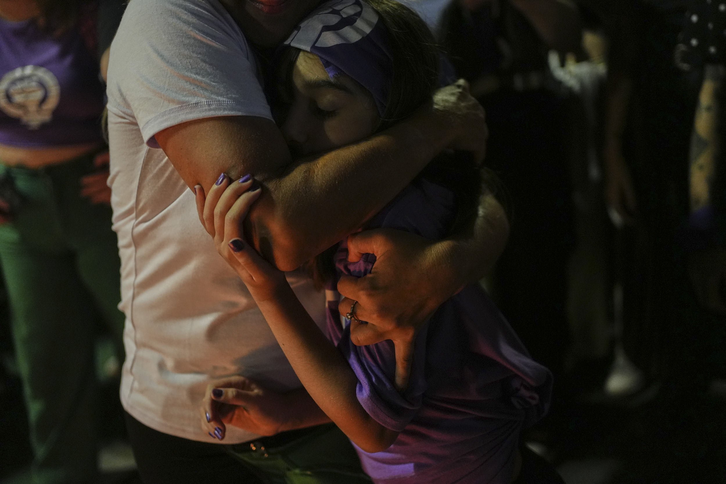 March on International Women's Day, in Montevideo, Uruguay March 8, 2024. REUTERS/Mariana Greif