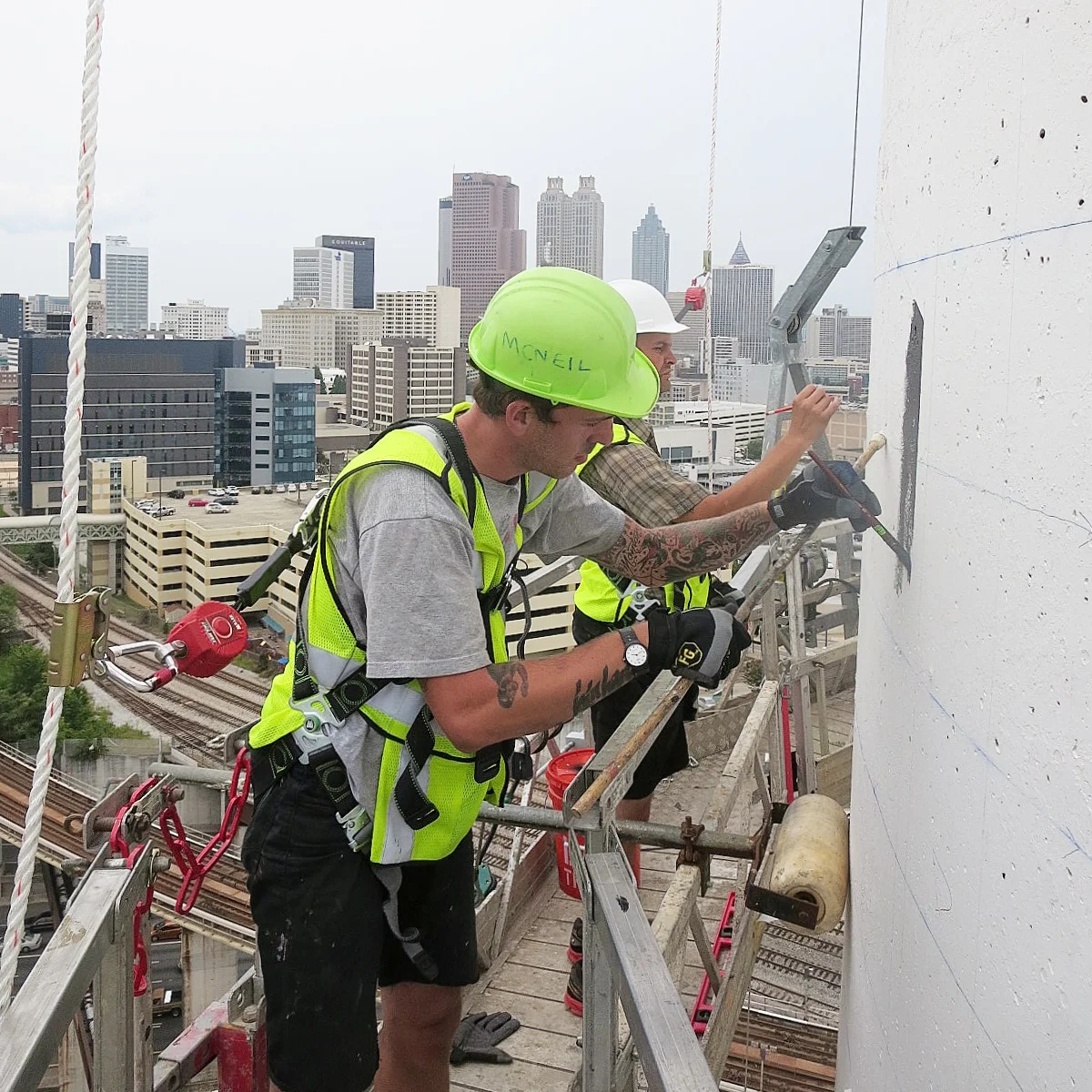 Painting Corey Tower