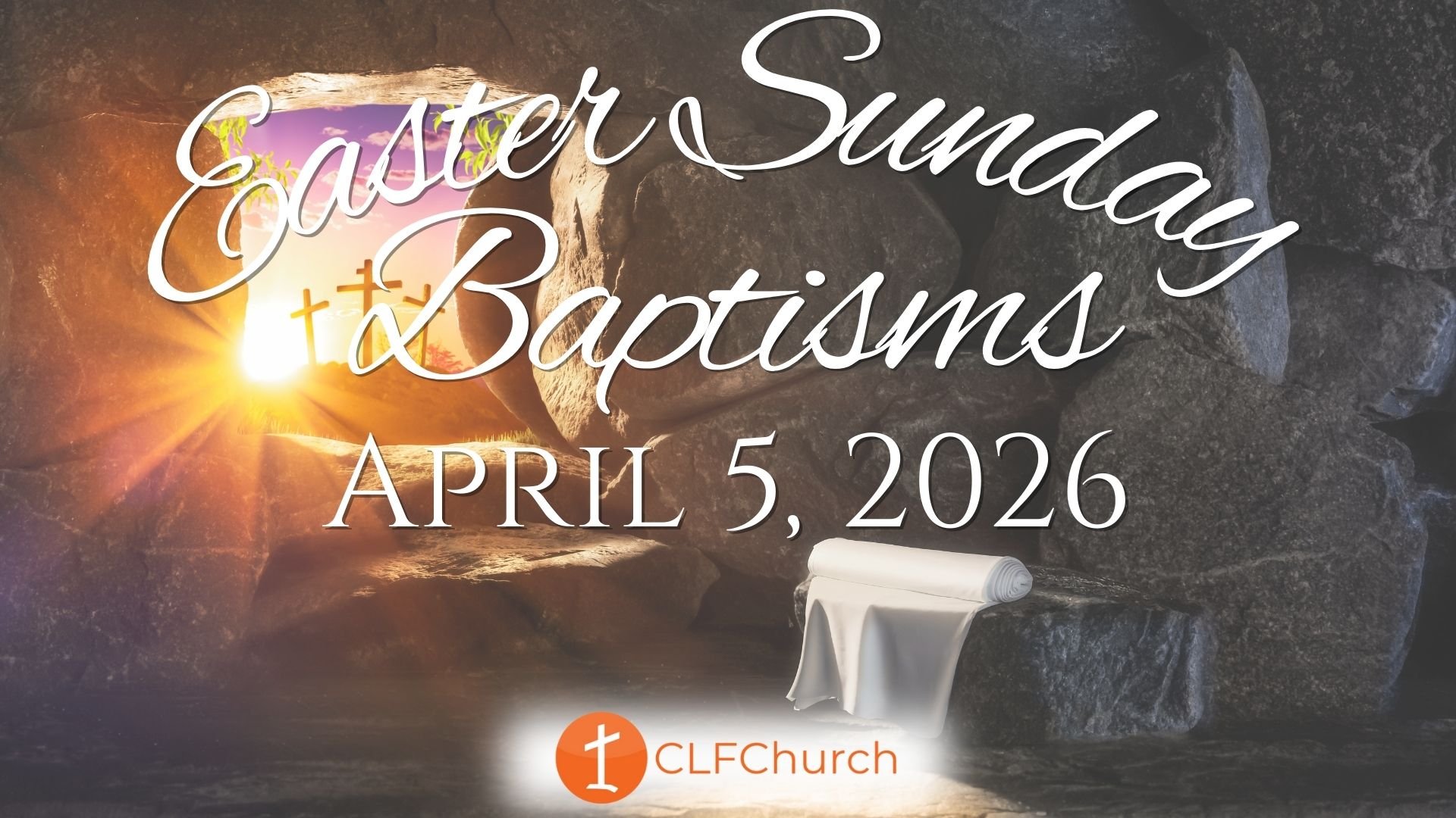 Easter Sunday Baptism Service 