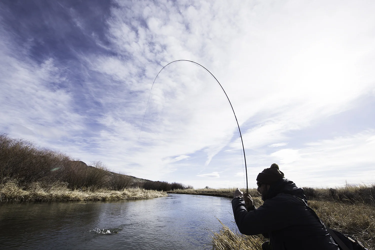 A winter day on Silver Creek.
