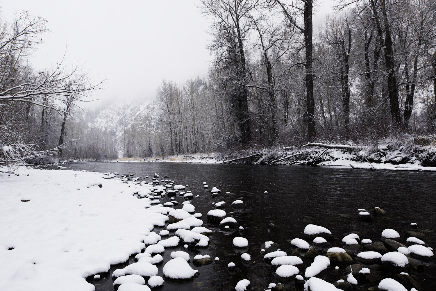 Winter on the Big Wood River