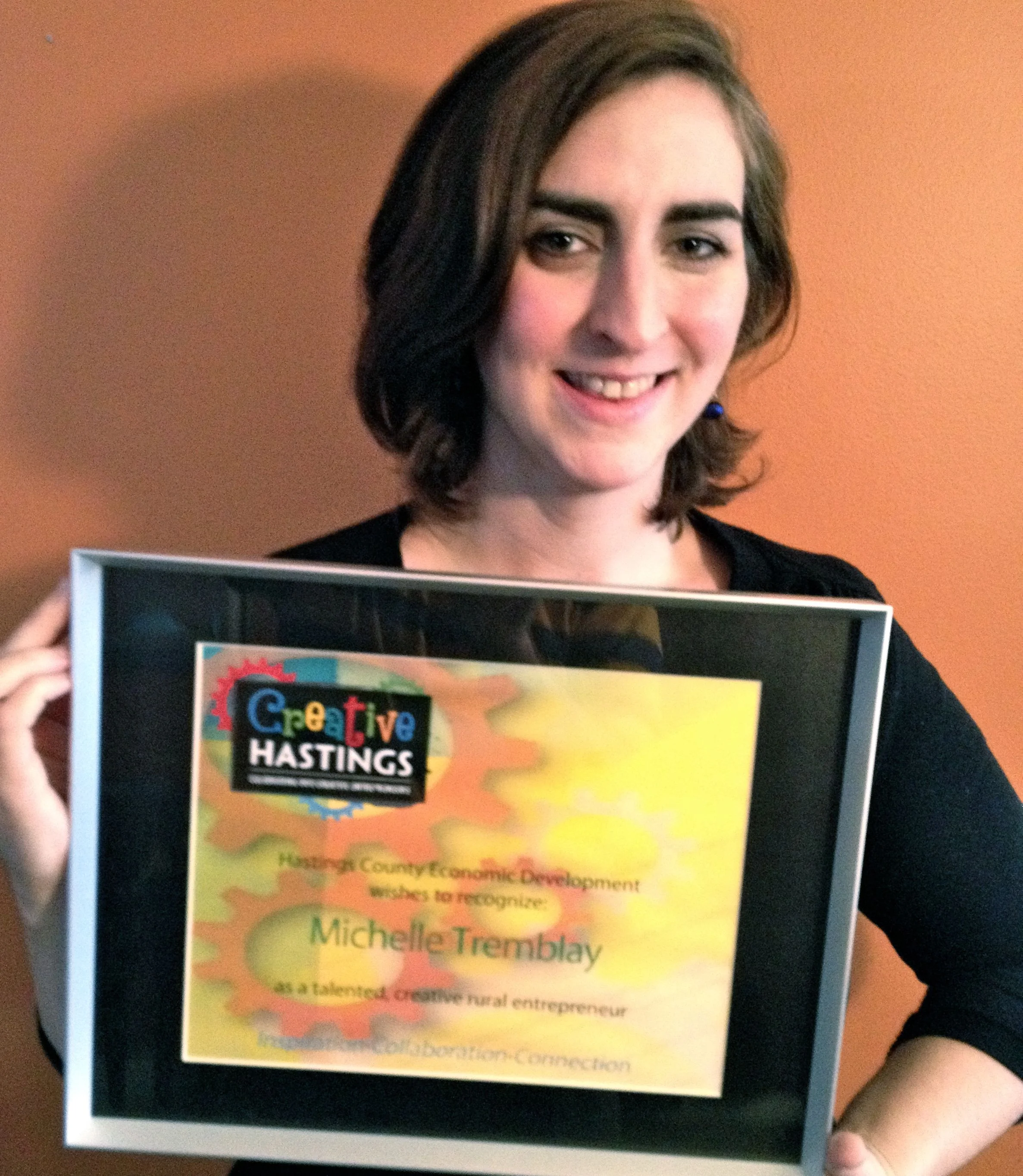Michelle Annette Tremblay, founder and Creative Director, has been getting big props for her business savvy. Way to go Michelle Annette!