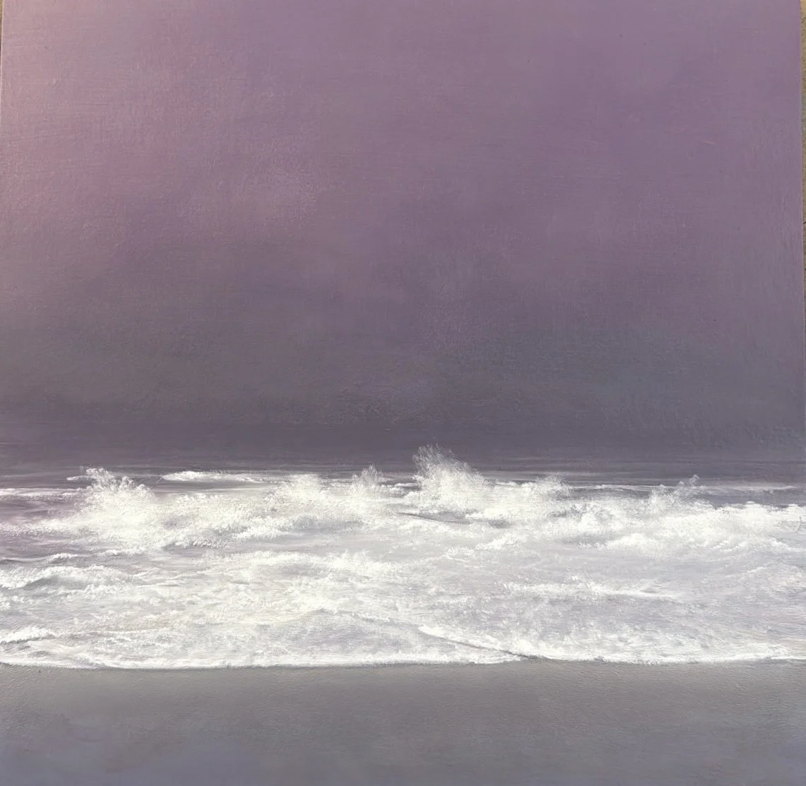  Oil on pane, 12” X 12,” 2026 