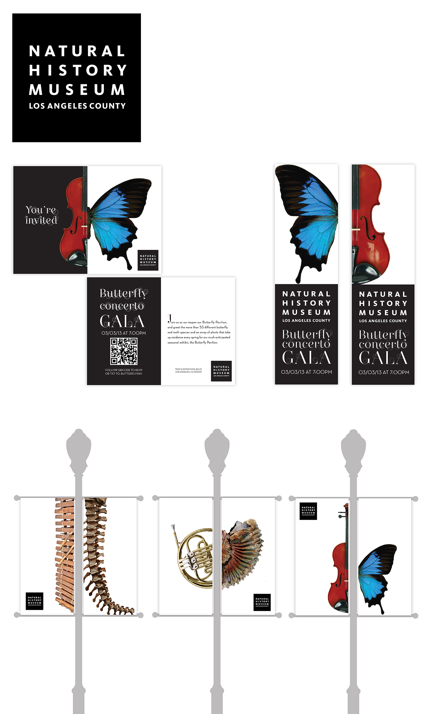 Natural History Museum of Los Angeles | Event Collateral