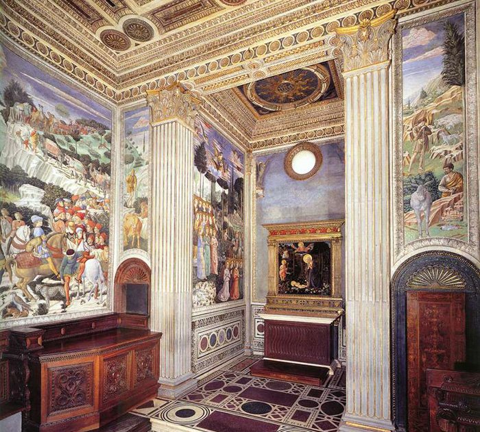  Chapel of the Magi, Painted by Benozzo Gozzoli 