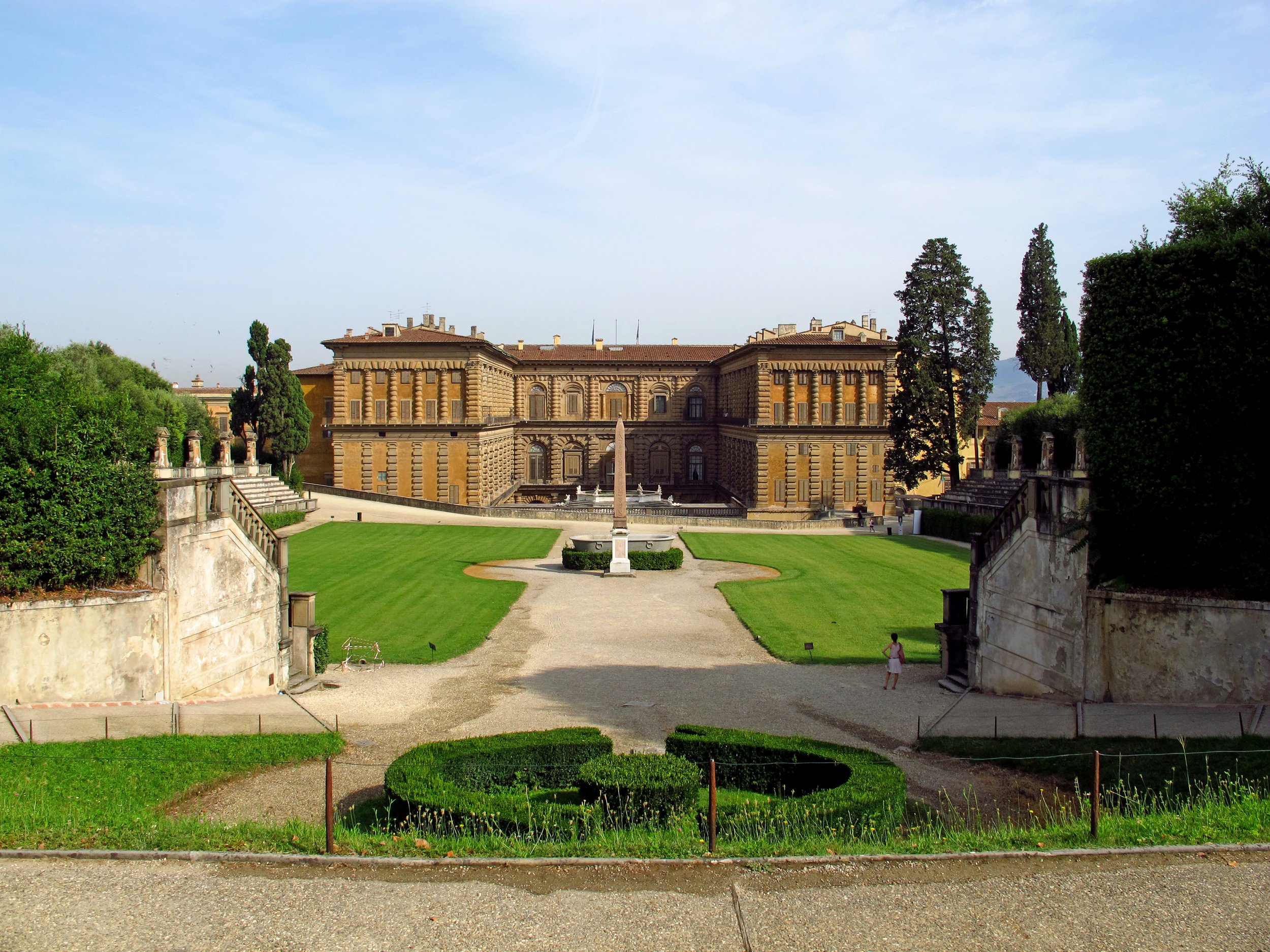  The Rear of the Palazzo Pitti 