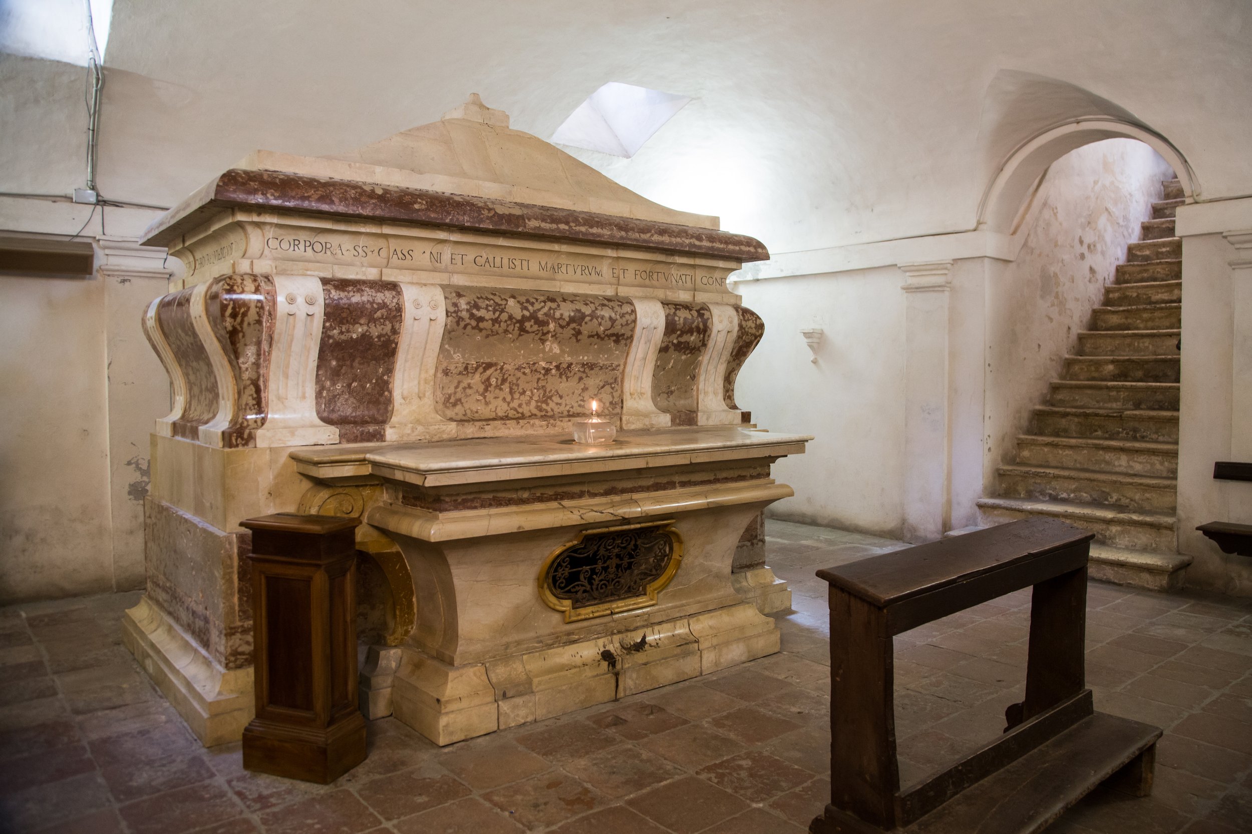 dreamstime_l_68546456 St Callistus tomb in the church of San Fortunato Todi by K Papaioannou.jpg