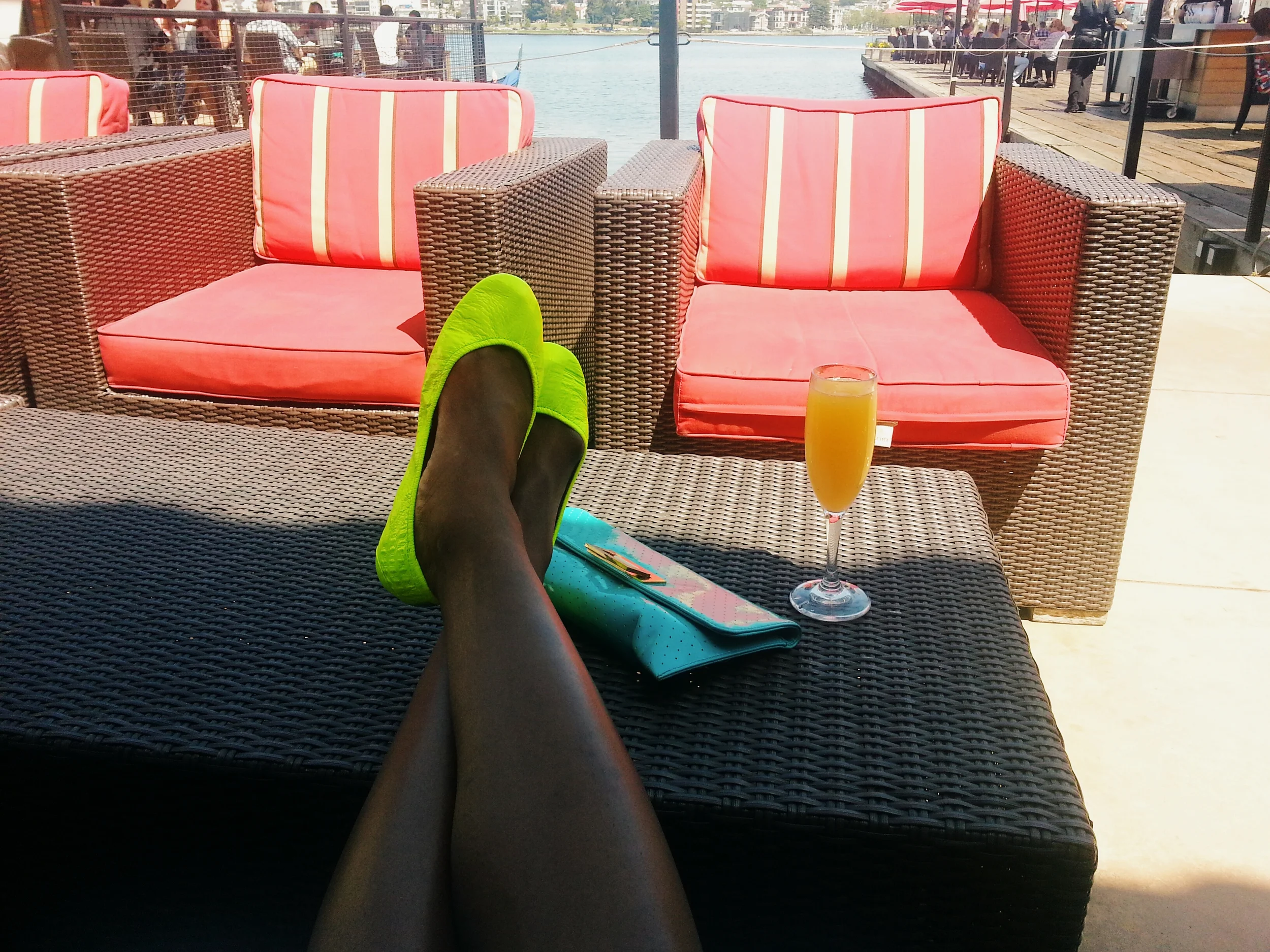 Cloud accounting is a lifestyle. Rockin my Tieks and drinking champagne while doing my books. HEYYY! #MoneyandMimosas
