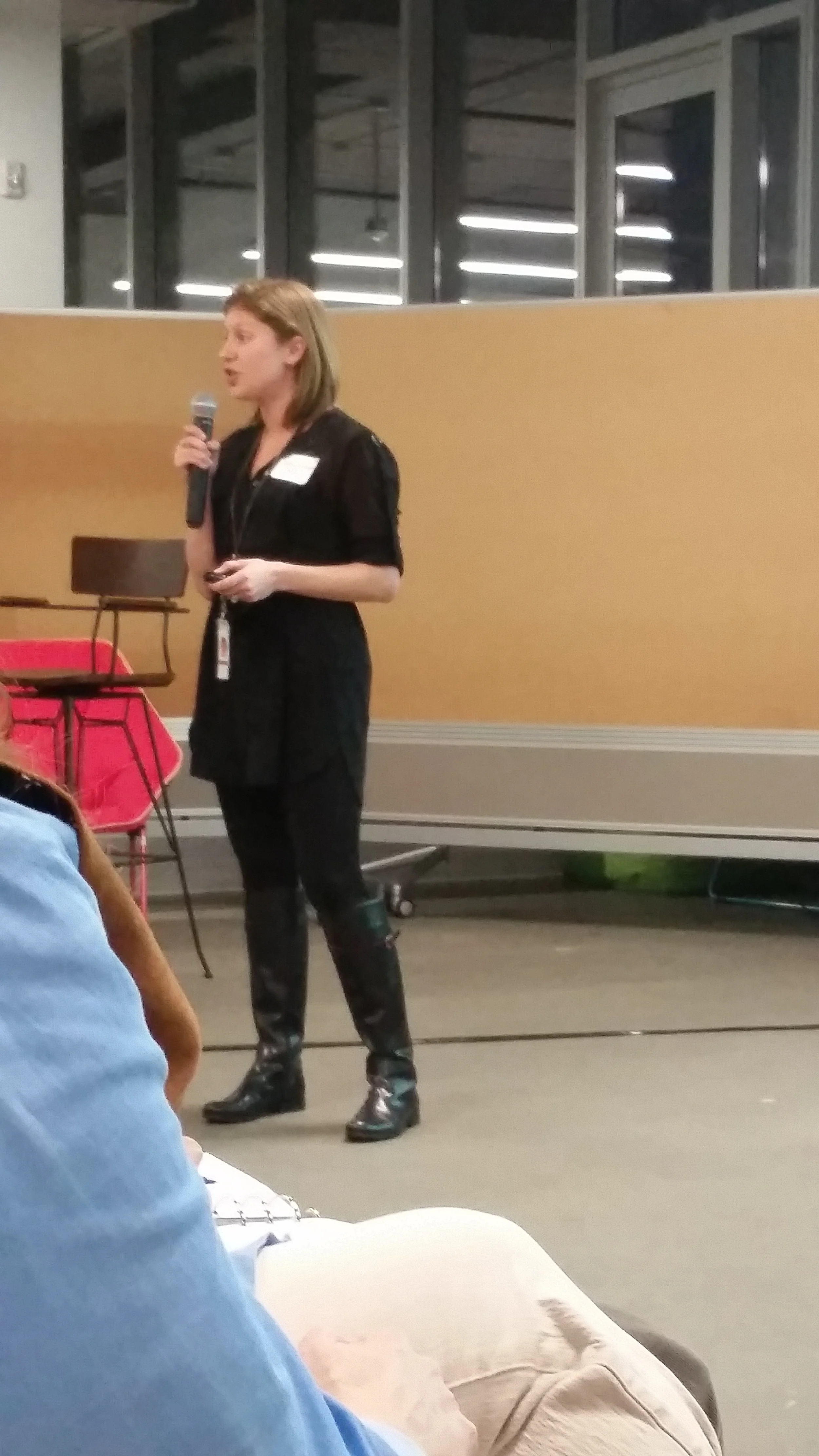 Ashley Gallman Williams sharing best practices for attracting sponsors for your events.