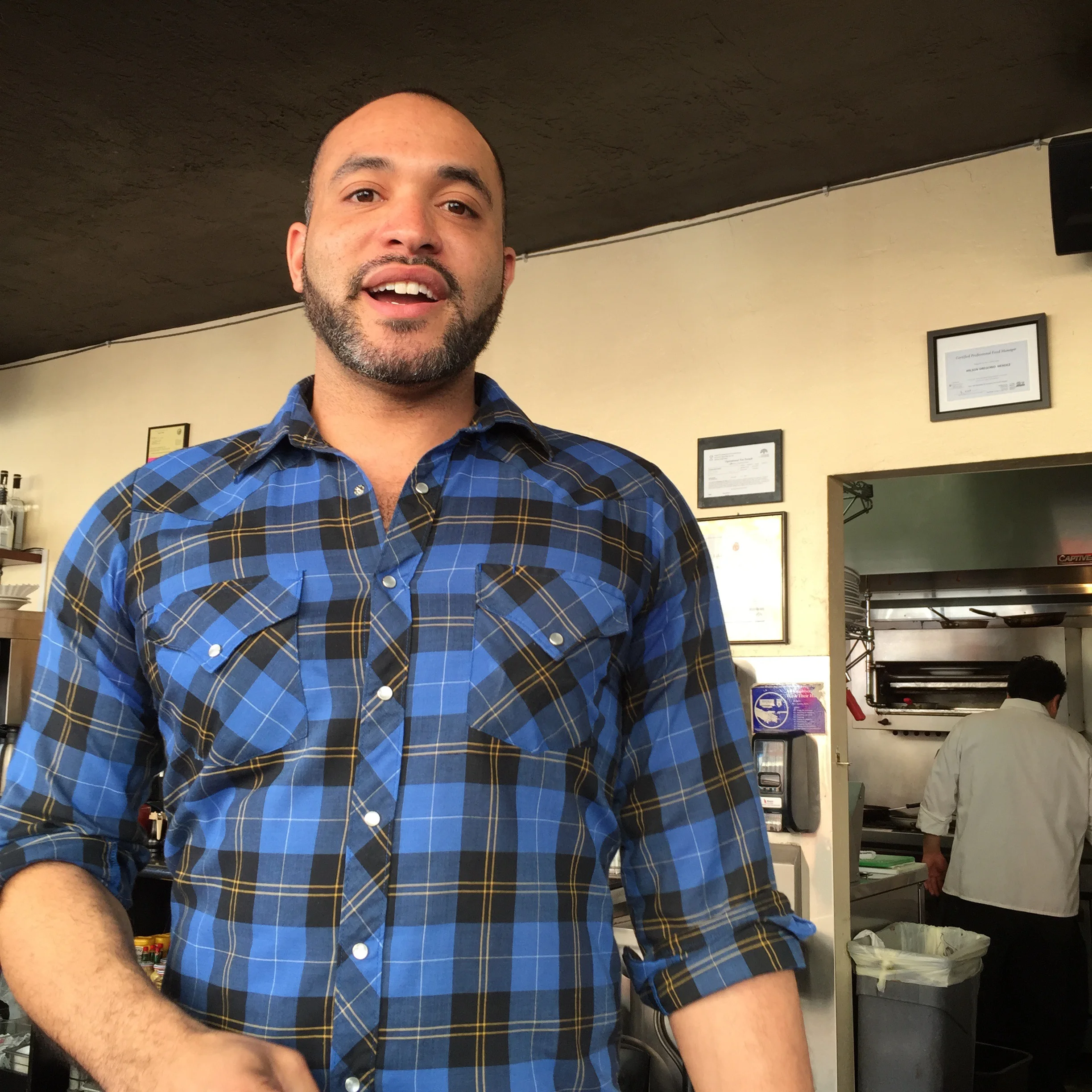 Chikodi Chima, PR strategist for tech startups and organizer of the brunch.