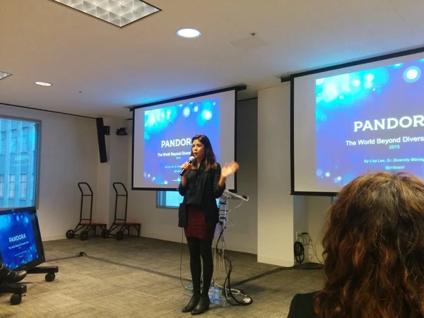 Beatriz Dominguez, event organizer and Talent Community Manager at Brightroll.