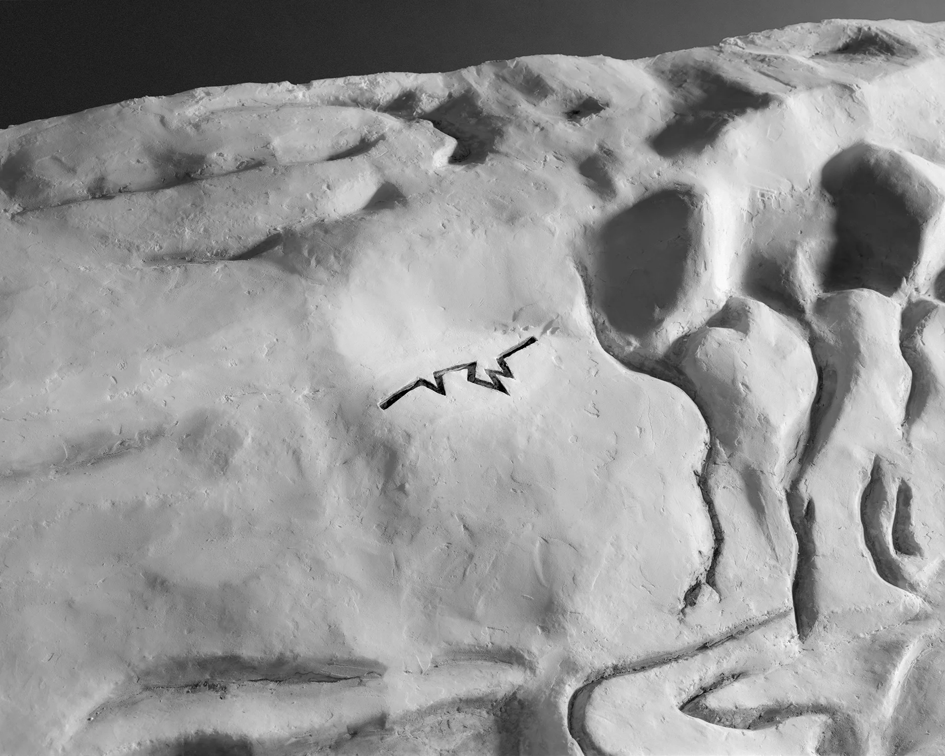 Rift, Michael Heizer, Huwayjah, Iraq (May 2015) , 40x50", 2015