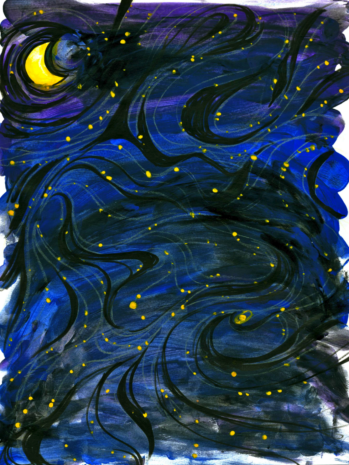 Moon! tell me all the tales so they slowly will caress my fears and I will get lost behind your eyes.