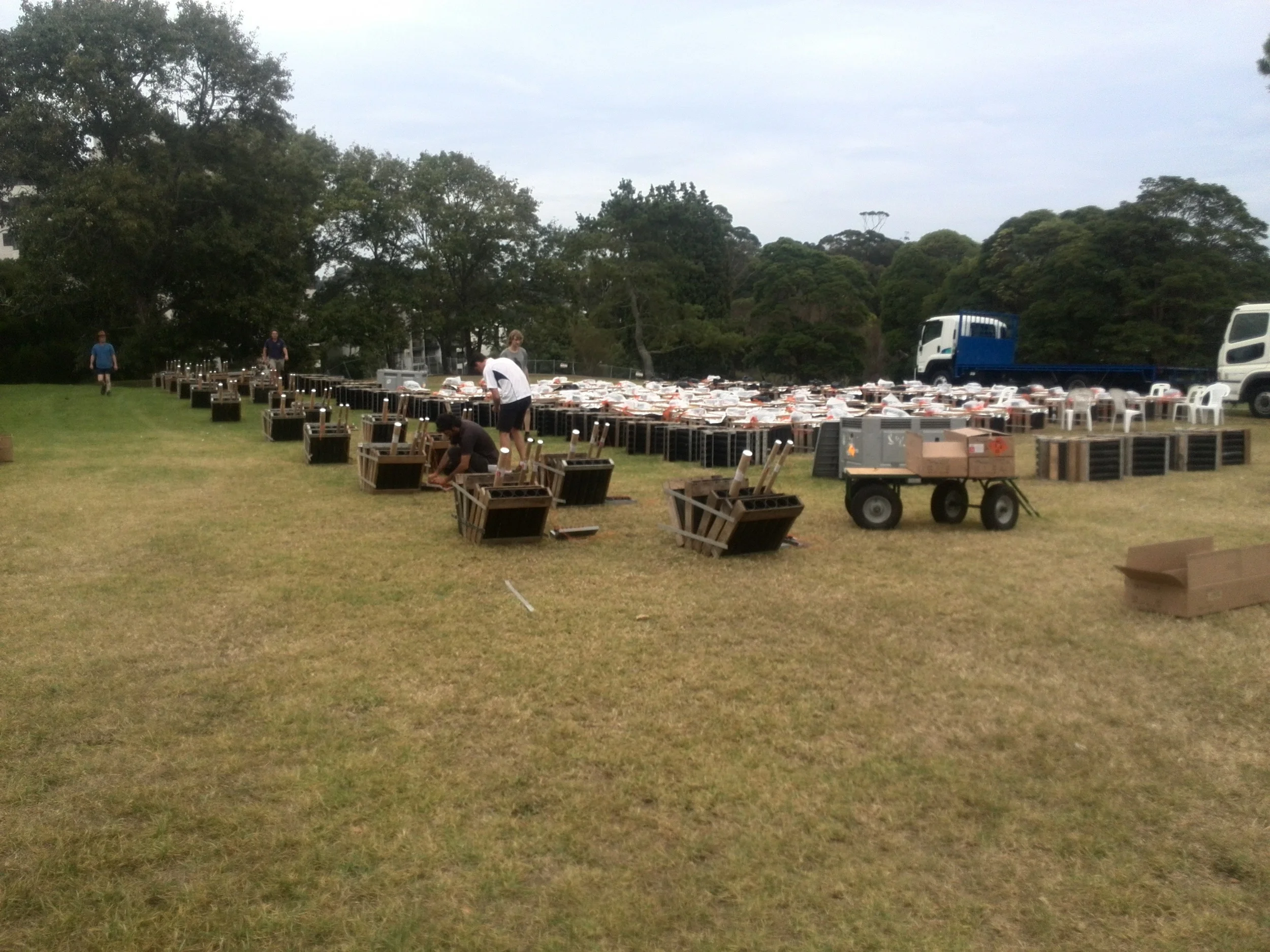 The pyrotechnics are stacking up!!