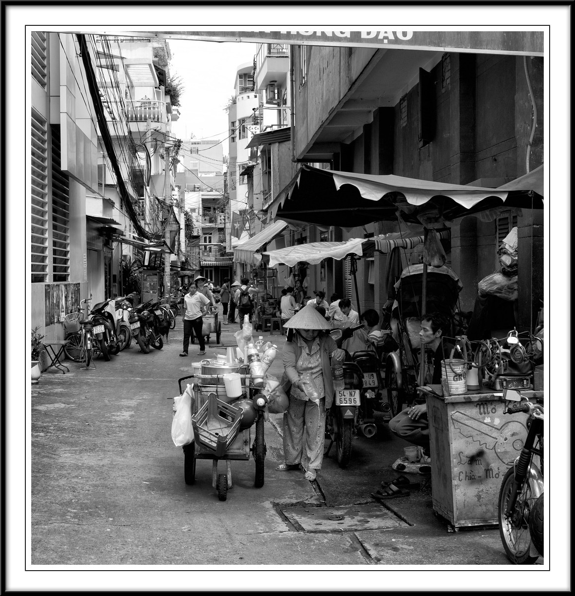      

 
  Small street in Saigon Vietnam
 






















     