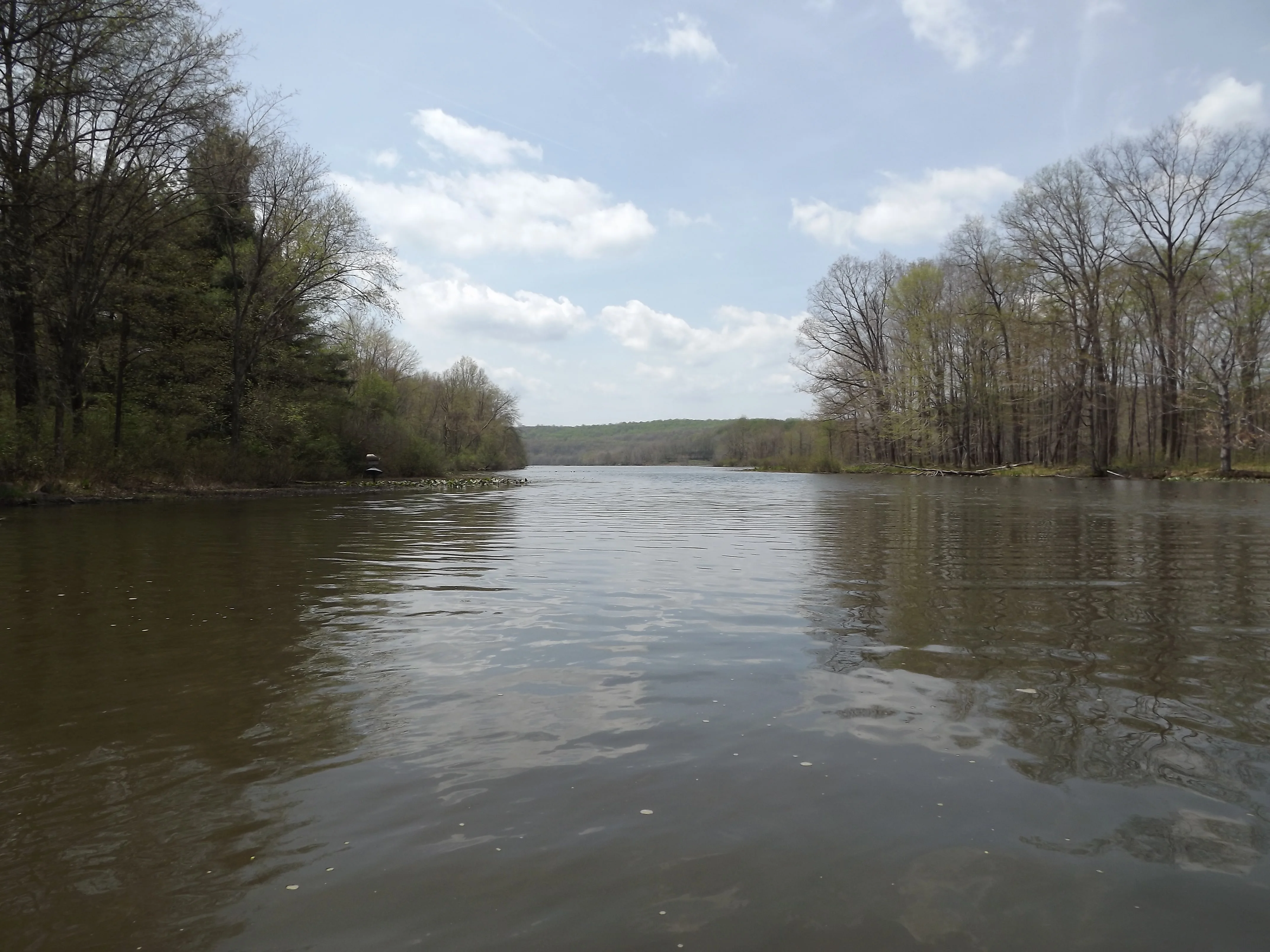 Muddy Creek Paddle on Lake Arthur