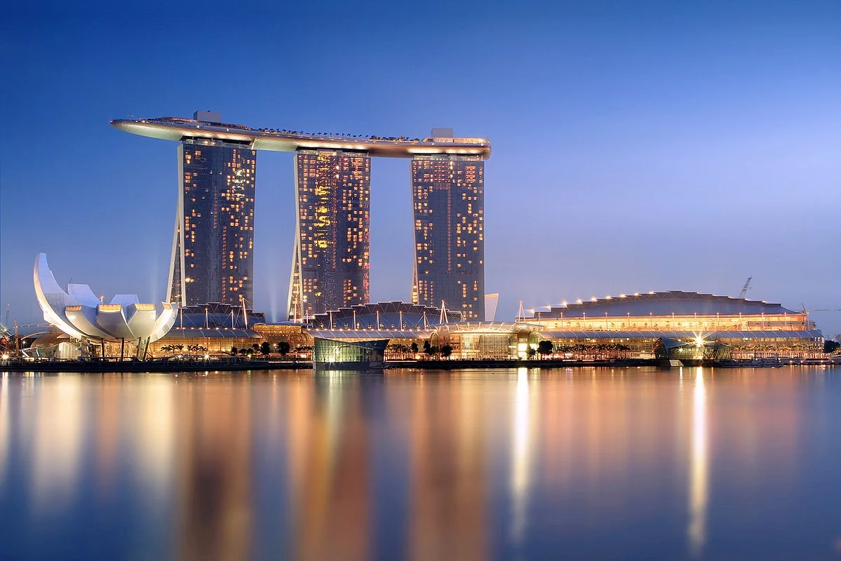 The Marina Bay Sands, which opened in 2010