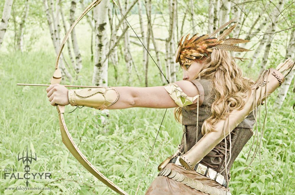 Costume for my part as Artemis, Goddess of the Hunt. Photo Credit: Sinari Diliiza of Unicovia Pictures