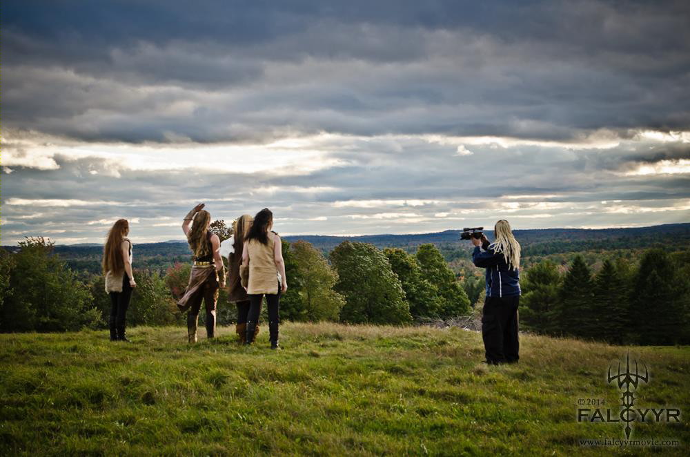My character calling the horses to us. We were in the beautiful fields of Isaac Royal Farm where I keep my horse Douwe. The views are spectacular!