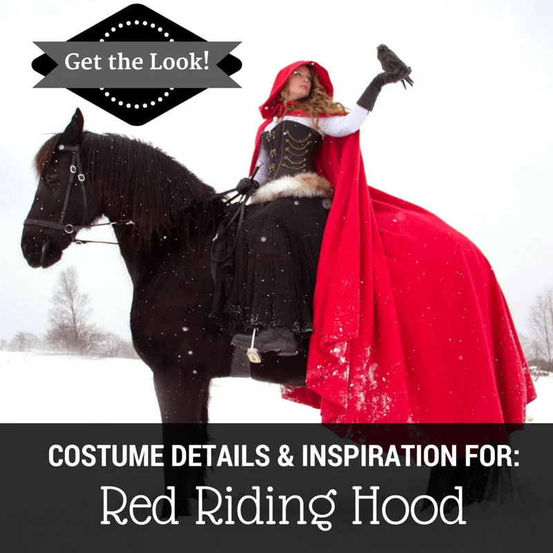 "Red Riding Hood" Fantasy Photo Shoot - Costume Ideas & Resources