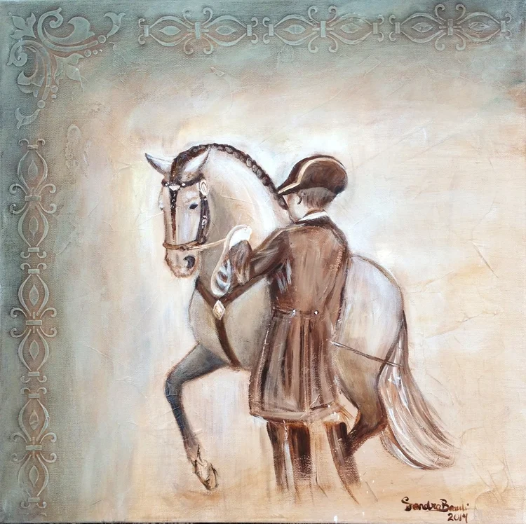 Piaffe In-Hand
