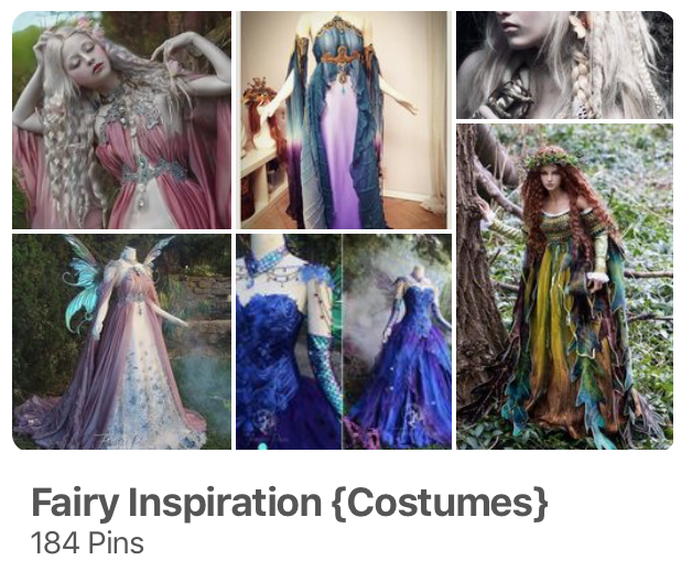 Fairy Costume Inspiration on Pinterest