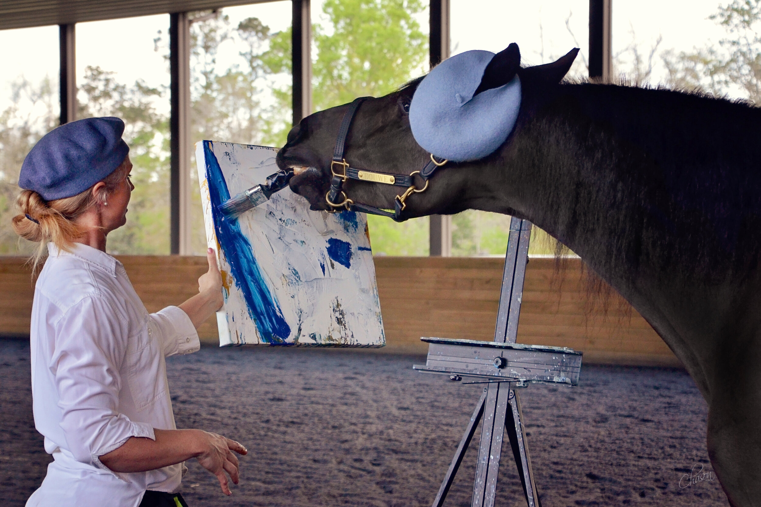 Douwe Painting Berets.jpg