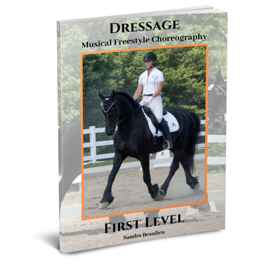 FIRST LEVEL Choreography Ebook for Dressage Musical Freestyle