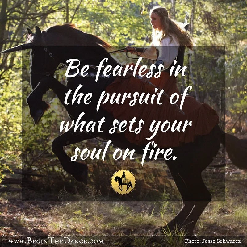 This quote never gets old. 🌟 

Photo taken by @j.kleinphotos many years ago at Safe Haven Farm in Maine. Douwe played a magical unicorn for an indie film. ❤️ 

#mondaymotivation #inspiringquotes #motivationalquotes #passion #horsequotes #friesian #f