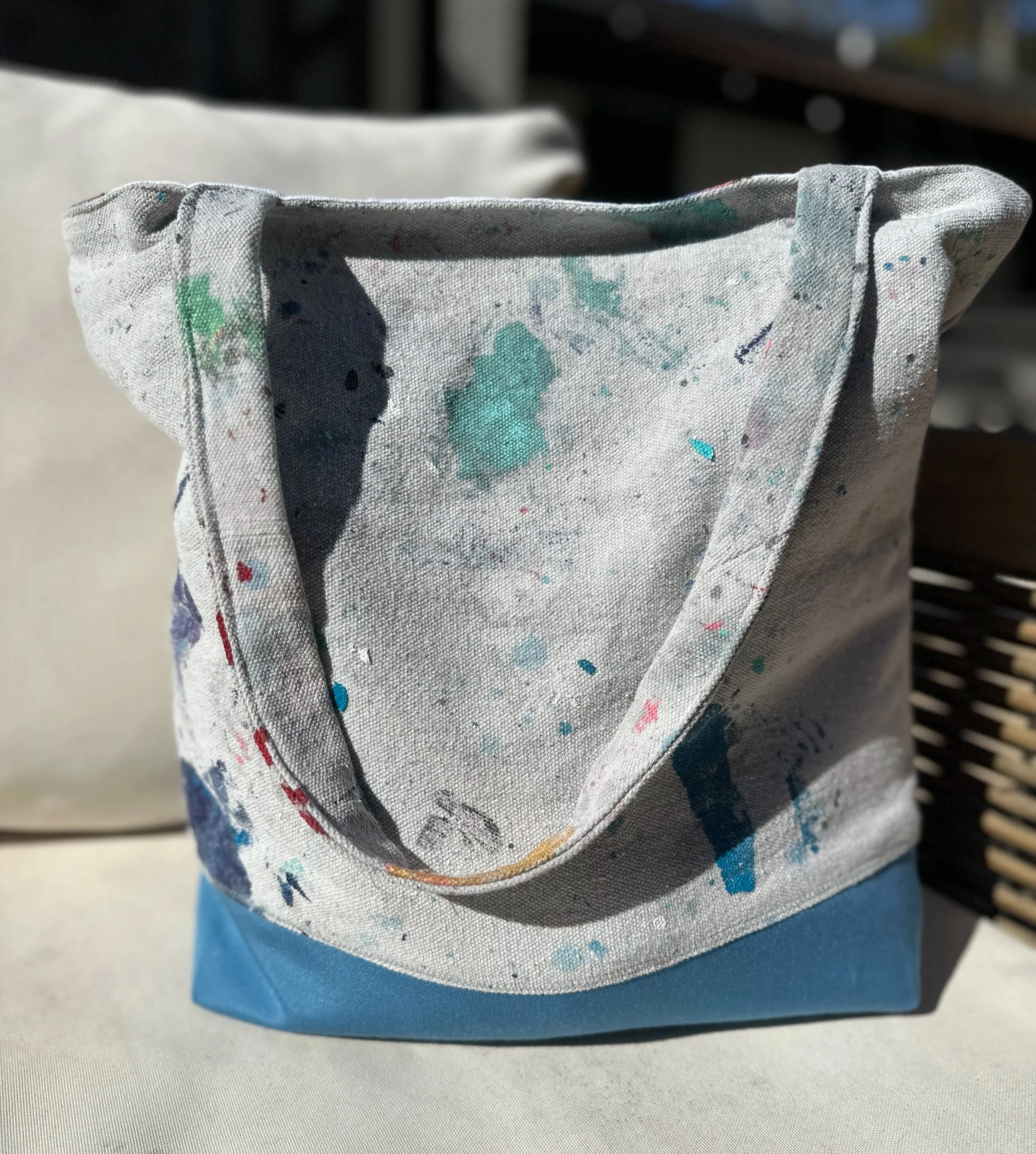 Rovandio Art Bag: 7 Years of Color Collection {Dusty Blue}