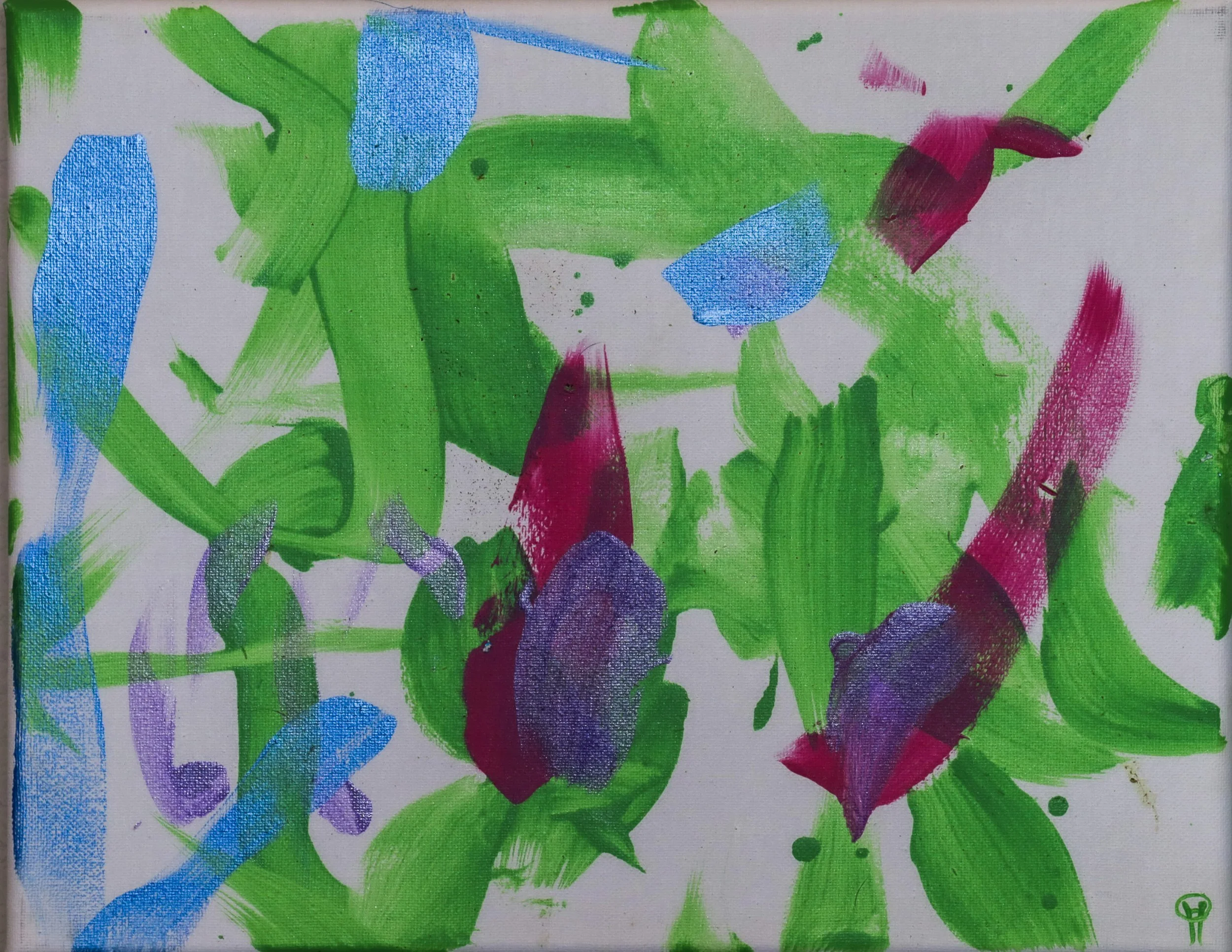 Tiptoe Through the Tulips - 11 x 14