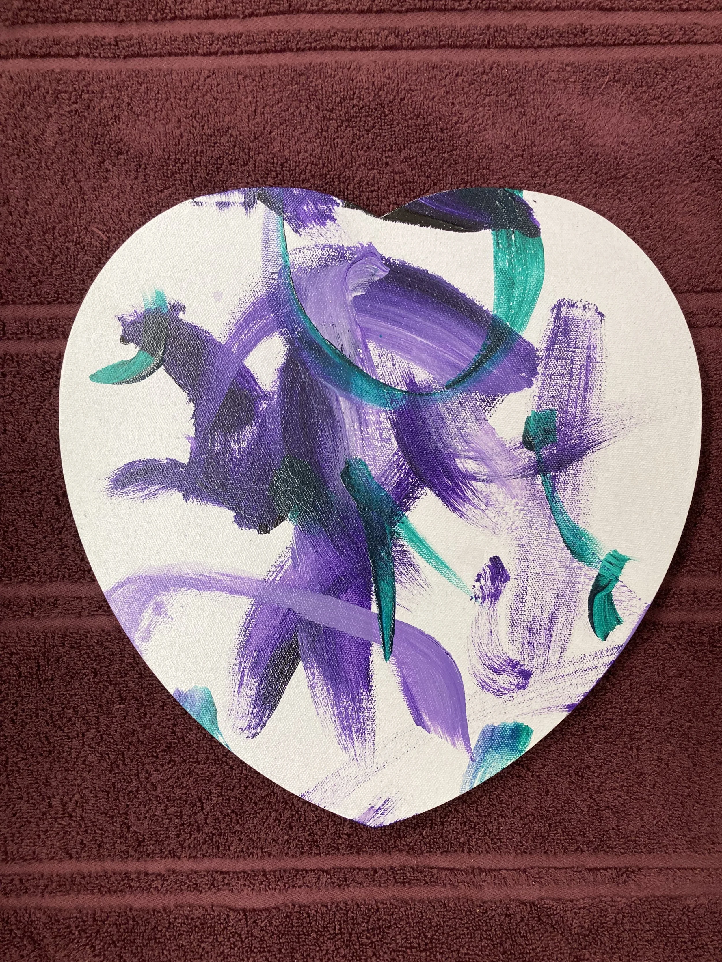 Purple Heart - 12 x 12