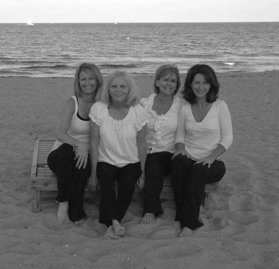 those same girls I used to walk to the beach with..