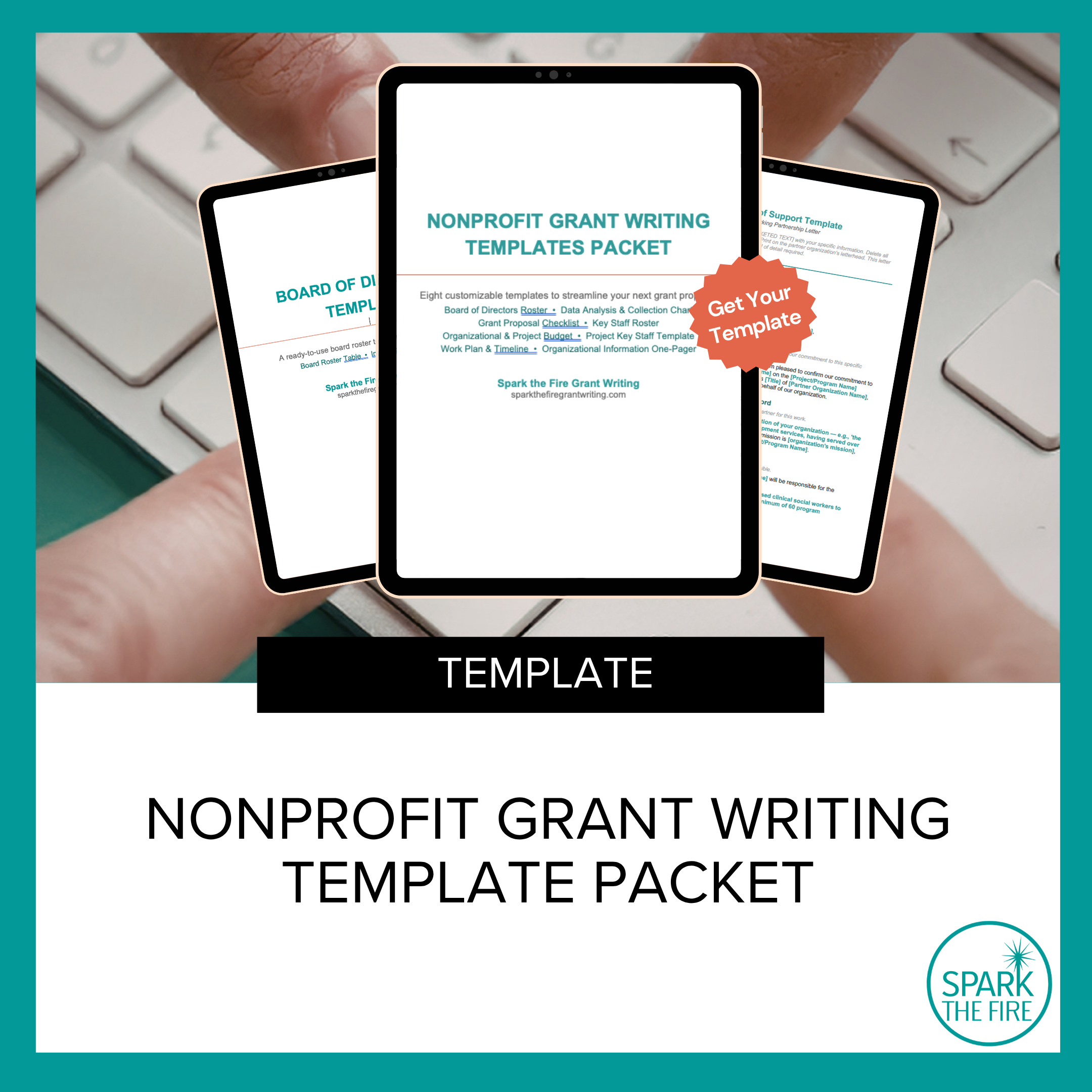 Nonprofit Grant Writing Template Packet