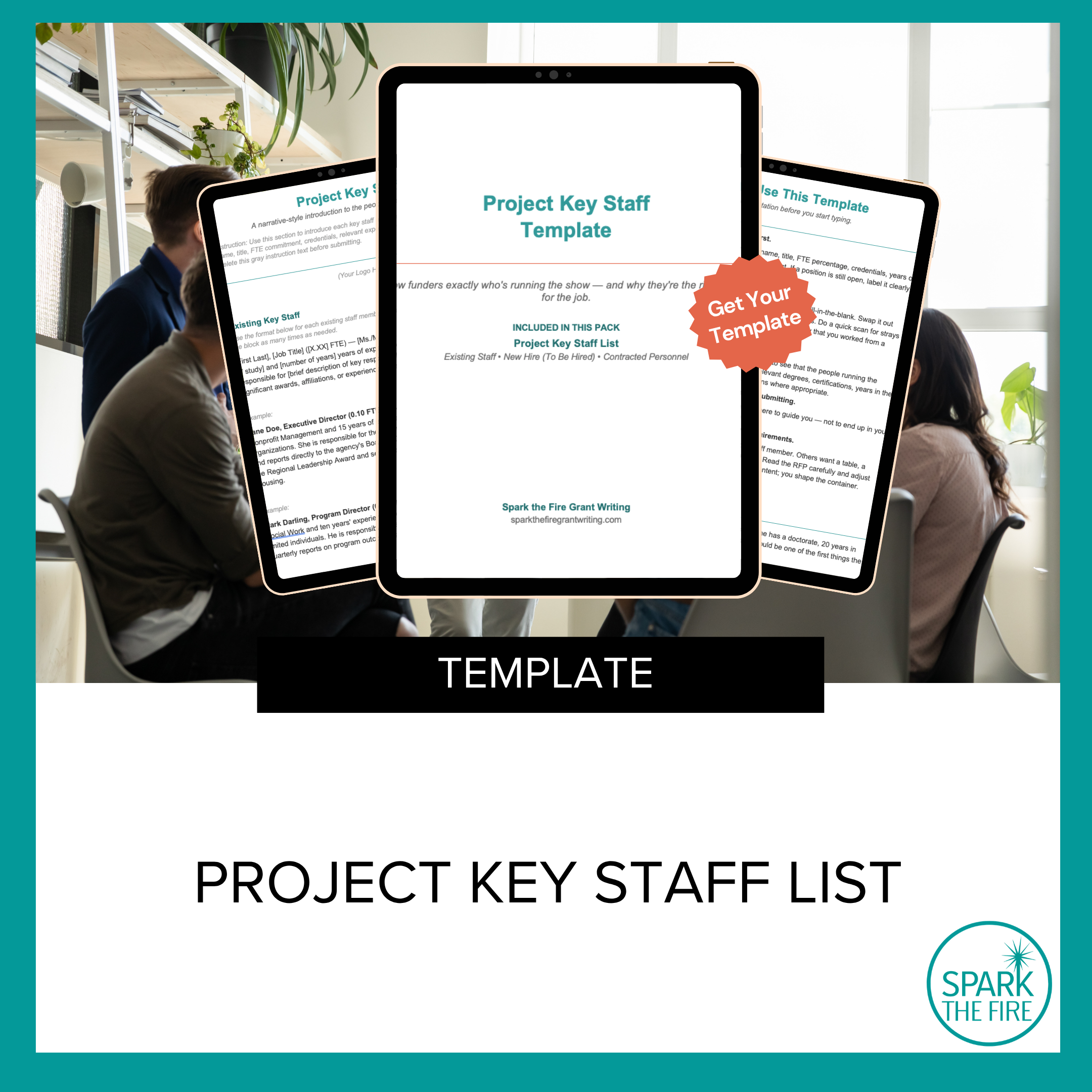 Project Key Staff Description