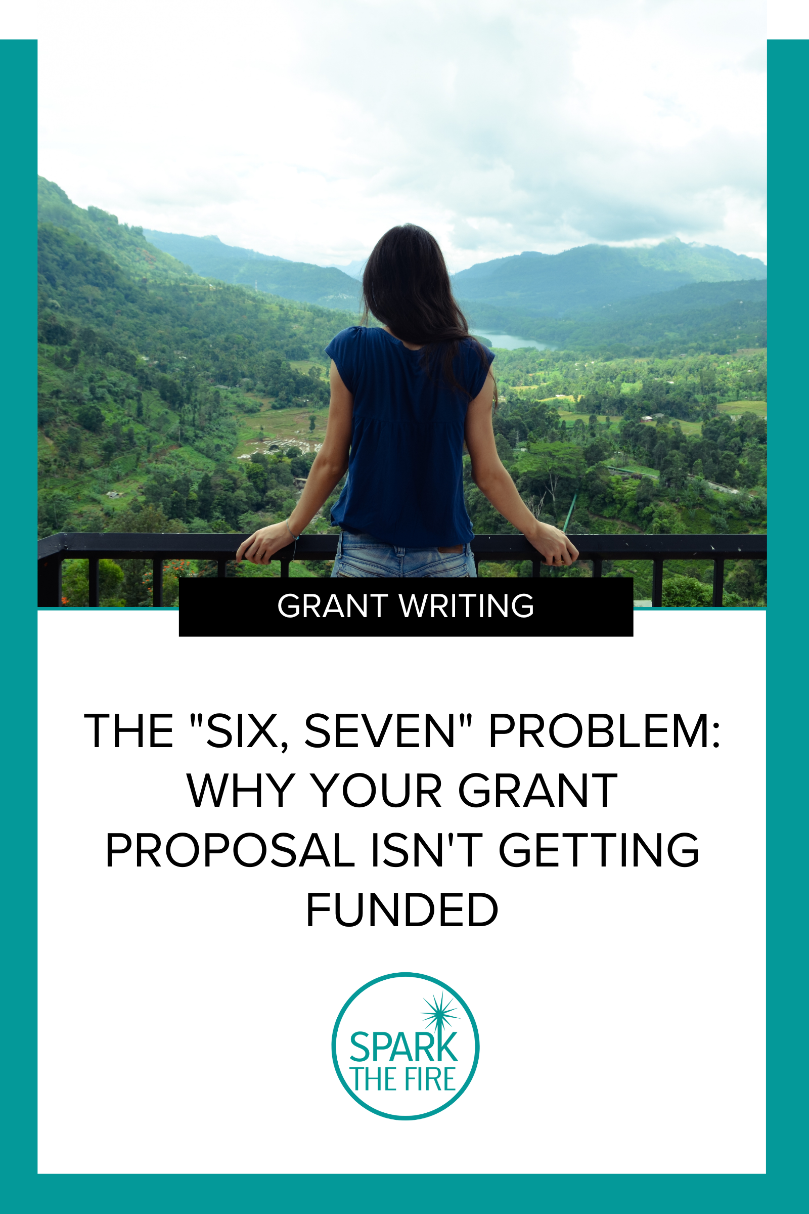 Grant writer starring out wondering why her proposal isn't getting funded.