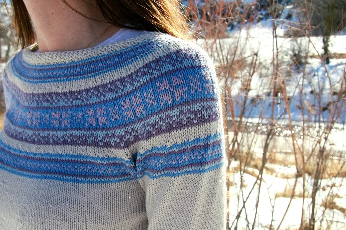 Spring Frost Sweater