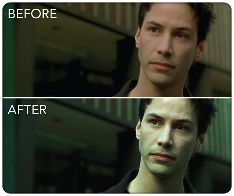  THE MATRIX (1999) – Color grading