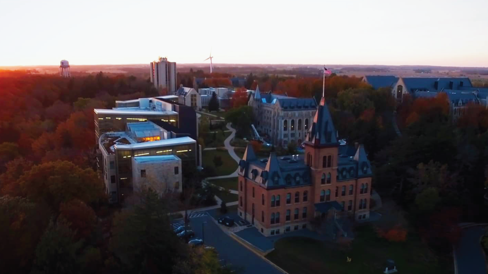 Student's Lego version of campus highlights present and past – St. Olaf  College