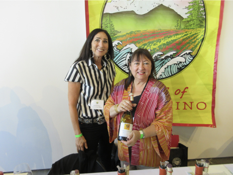 Beverly and Proprietress Moira Conzelman of Harmonique Wines poured some beautiful 2010 Pinots. 