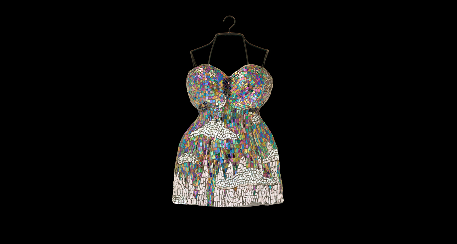 Nightie-Nite: Mosaic Sculpture