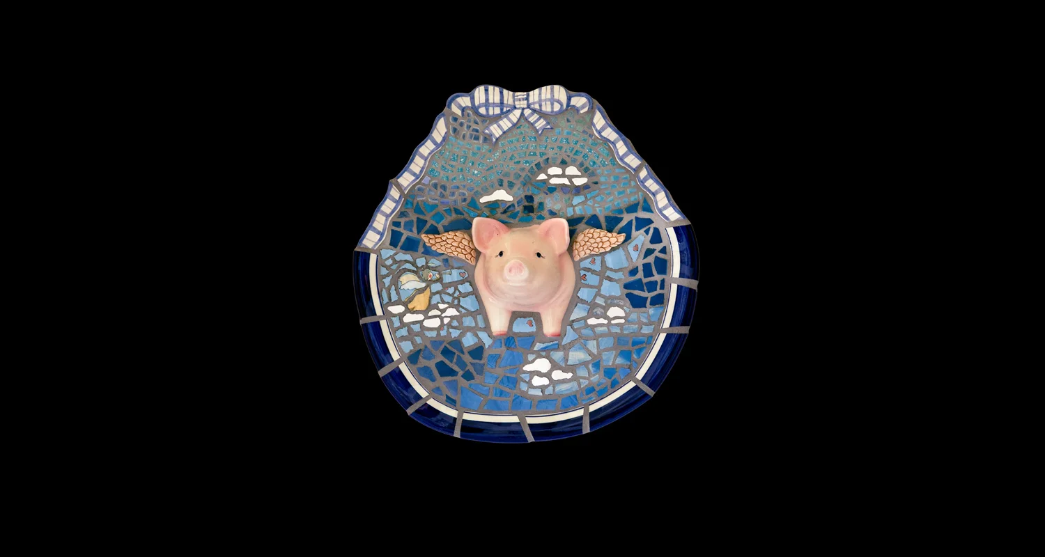 My Pig Flies. Private Collection Montecito, CA
