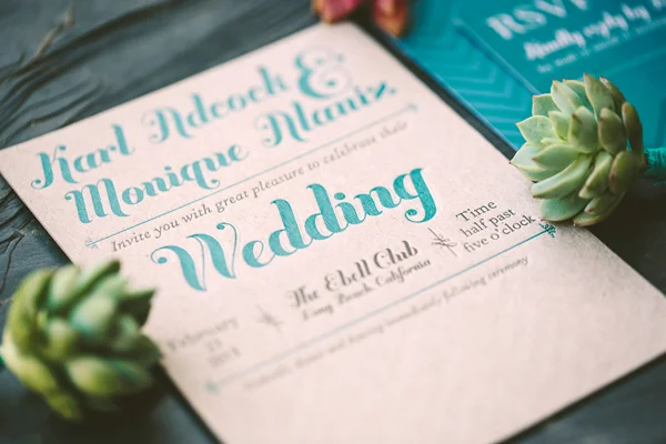 Teal-Chipboard-Chevron-Stripe-Letterpress-Wedding-Invitations-Metal-Doily-Press3.jpg