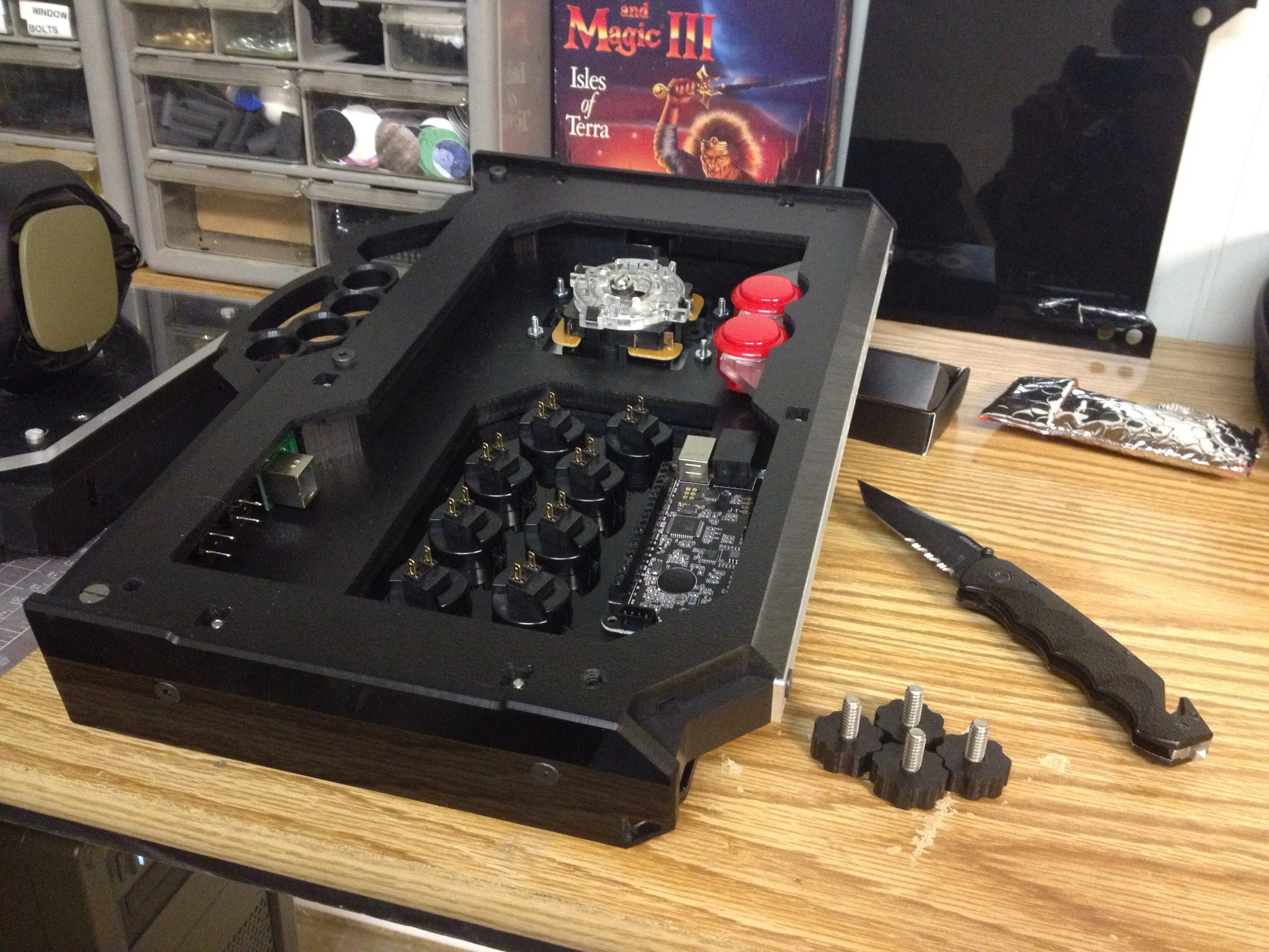 Rescue knife not needed for disassembly. 