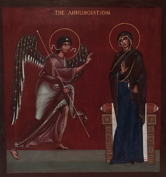 The Annunciation by Philip Davydov