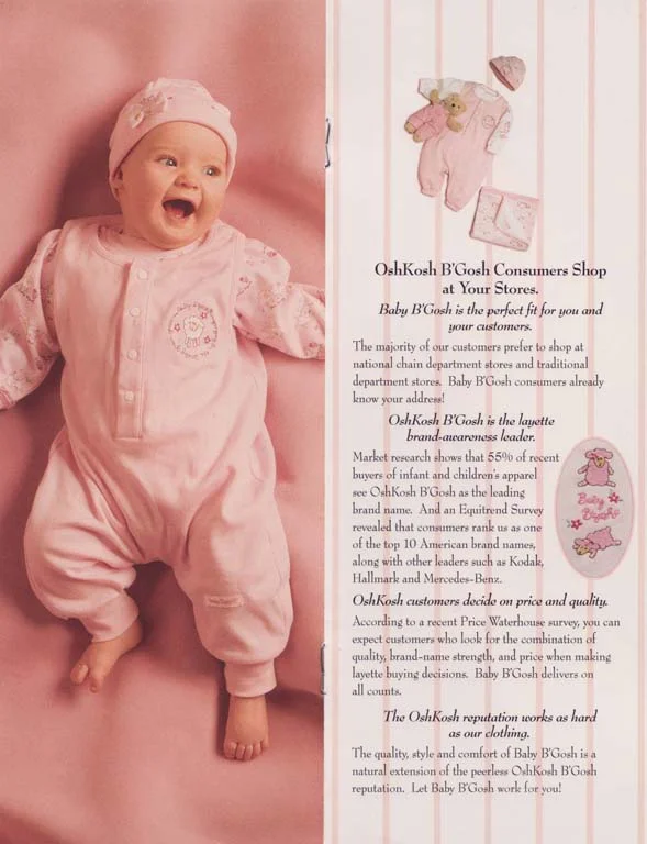 Oshkosh B’gosh Girls Lamb layette ensemble