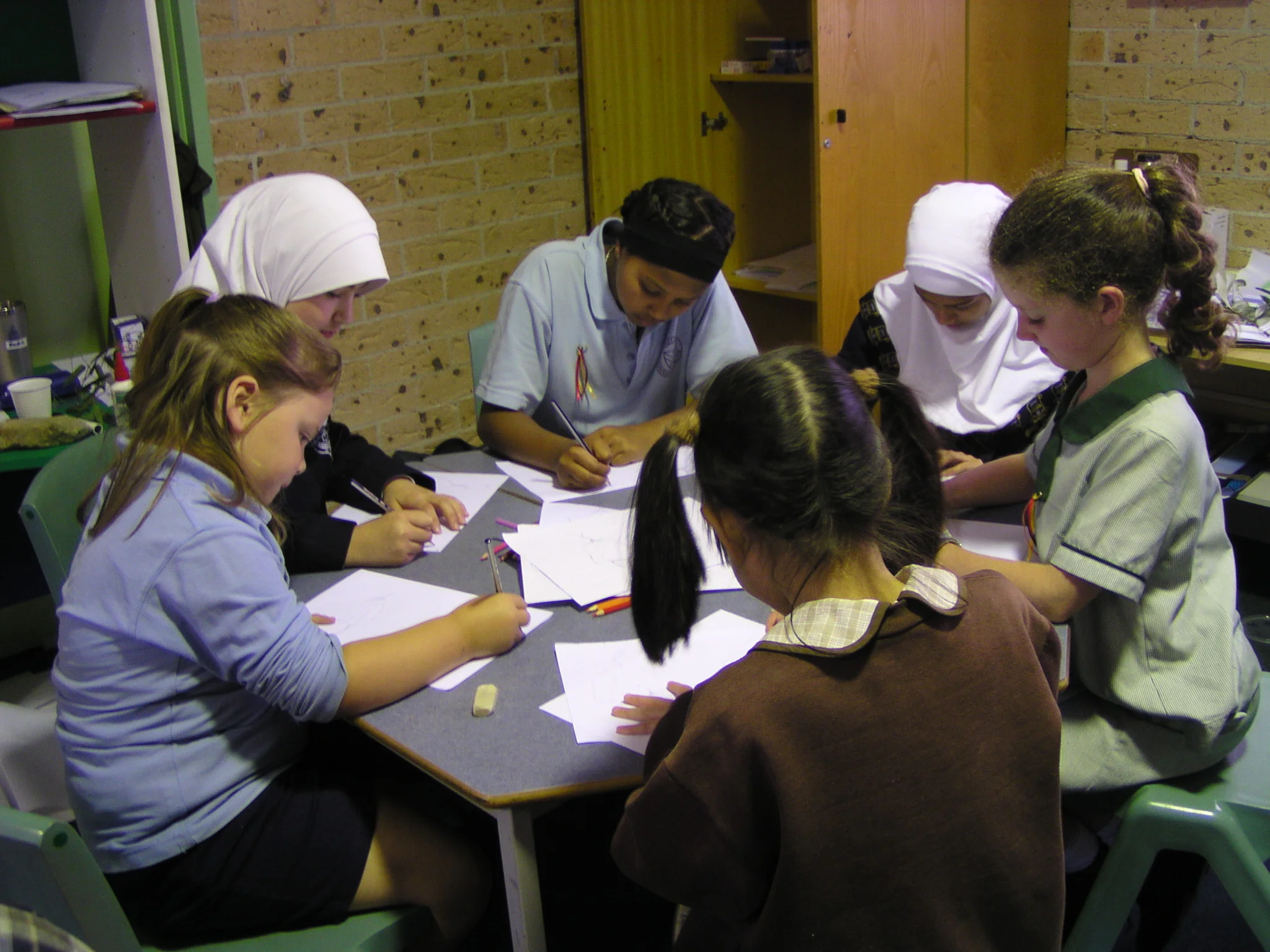 Workshops with primary students