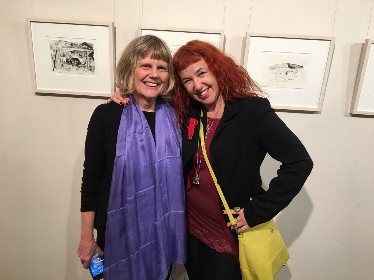 With Isobelle Carmody at Watters Gallery, 2017.jpg