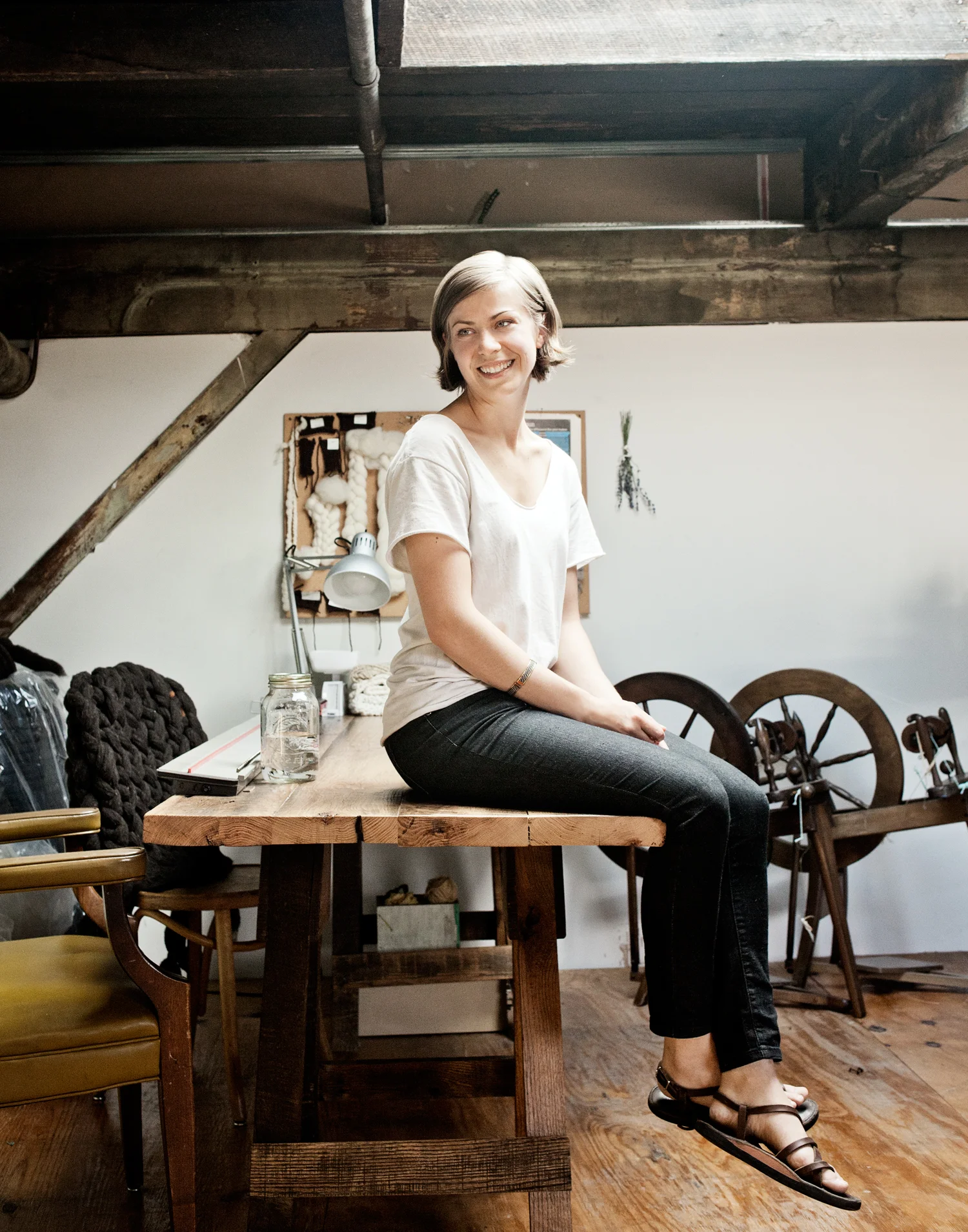 Han Starnes, knitwear designer, Josi Faye