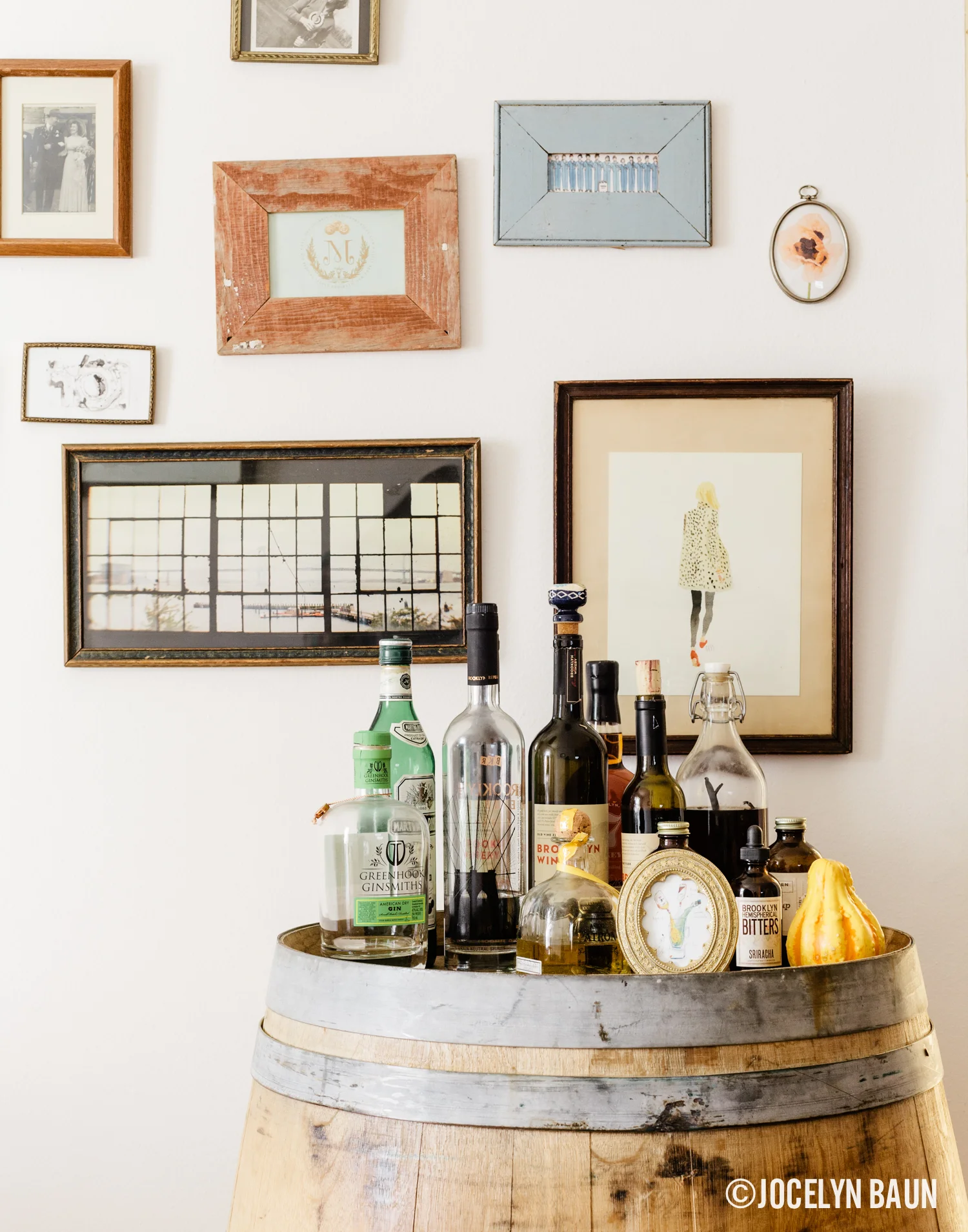 bkstyled Rima Campbell living room detail